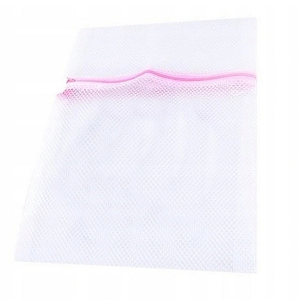 A mesh bag for washing underwear with a zipper 50x60