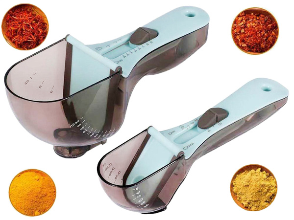 Adjustable kitchen measuring spoon 2 pcs