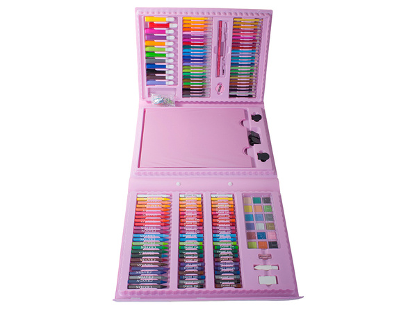 Artistic painting set in case 208 pcs
