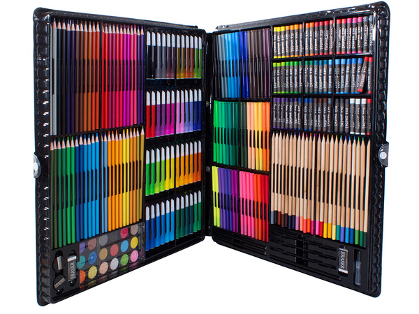 Artistic painting set in case 288 pcs