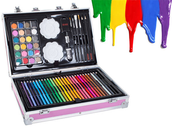 Artist's set for painting in case 145 pcs