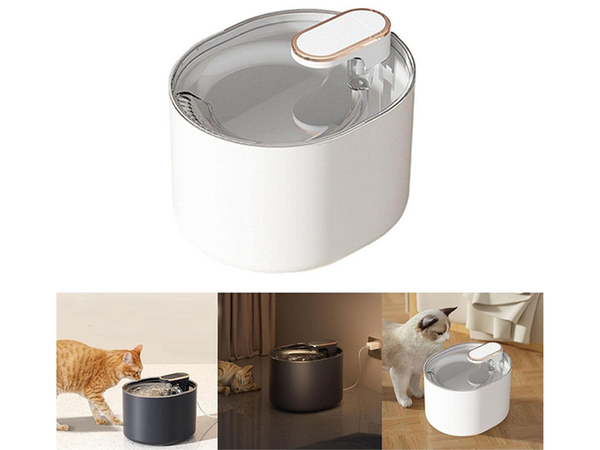 Automatic cat waterer dog water fountain filters water bowl