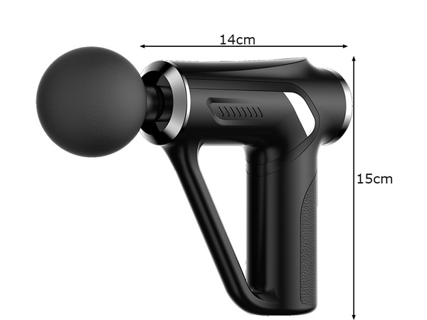 Back massage gun body leg massager strong massage gun 4 tips