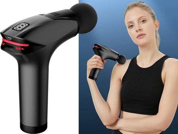 Back massage gun body leg massager strong massage gun 5 tips