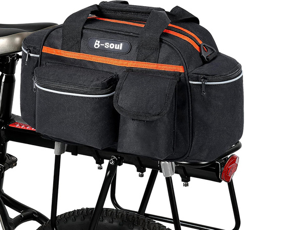 Bicycle pannier trunk large capacity universal