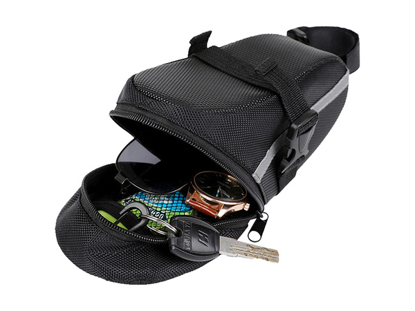 Bicycle pannier under saddle waterproof bag case