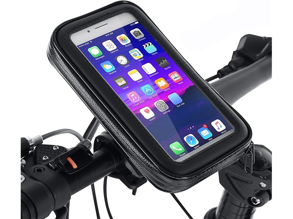 Bicycle phone holder waterproof lockable rotatable 360