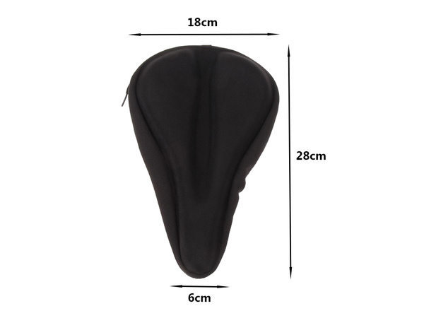 Bicycle saddle gel pad 3d cover