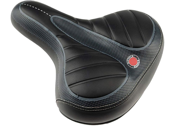 Bicycle saddle soft comfortable foam springs