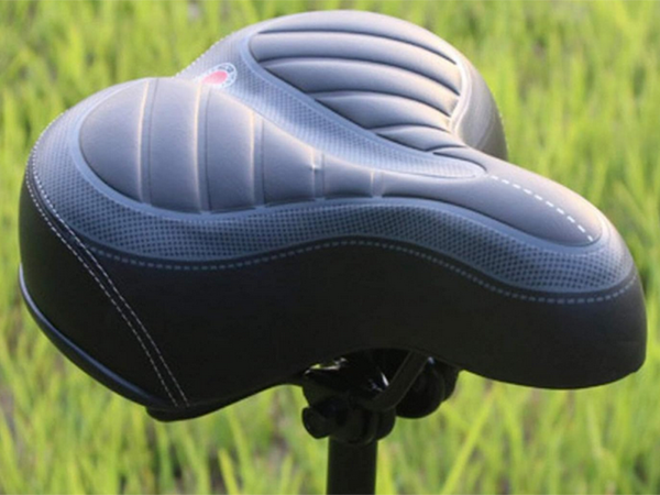Bicycle saddle soft comfortable foam springs