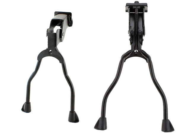 Bicycle stand bicycle foot double