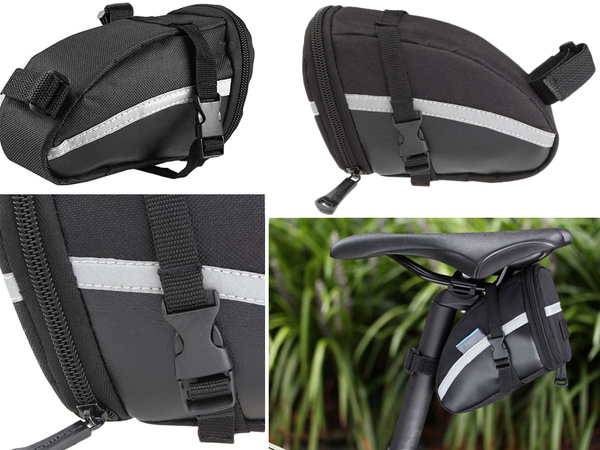 Bike bag under saddle waterproof sack case