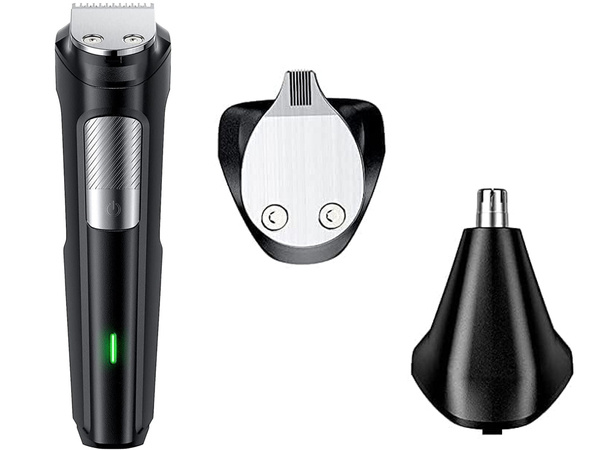 Body hair trimmer nose hair shaver set 3 heads