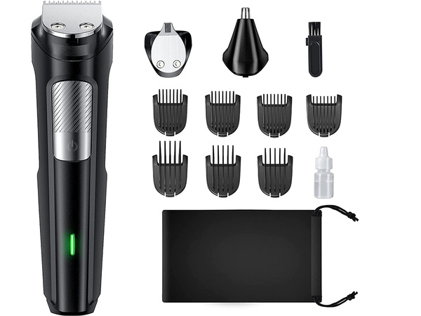 Body hair trimmer nose hair shaver set 3 heads