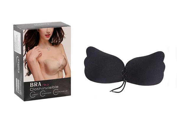Bra self-supporting push up insertions roz d