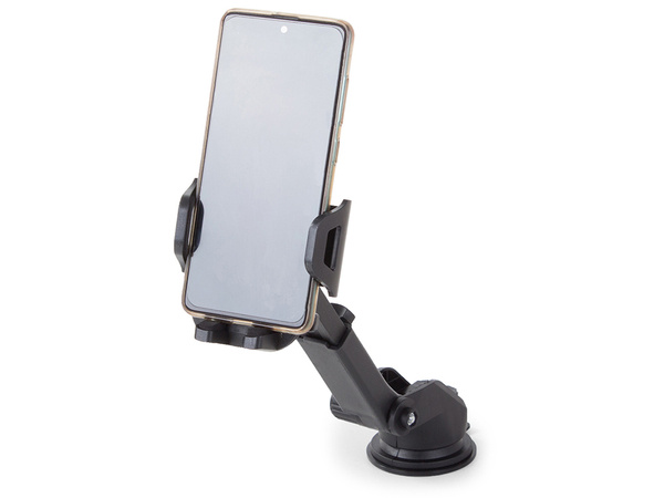 Car holder adjustable for phone gps windshield