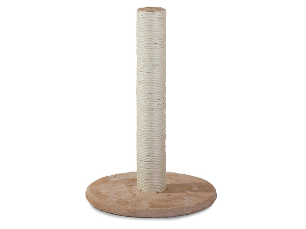 Cat scratcher cat post ball toy