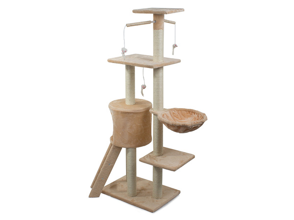 Cat tree tower cat scratching post 138cm