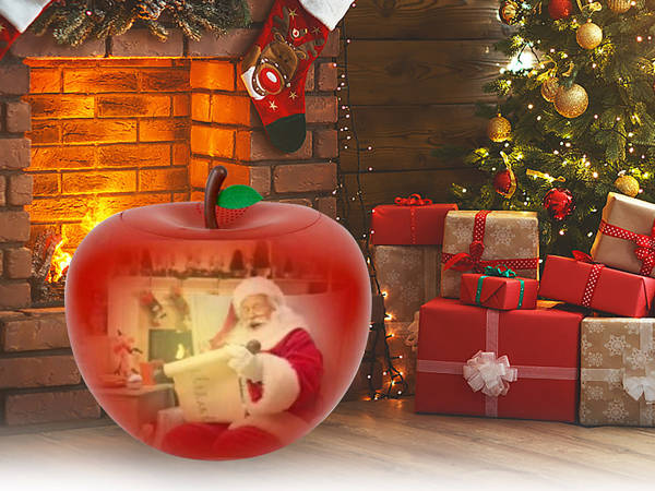 Christmas carol animation projector lamp