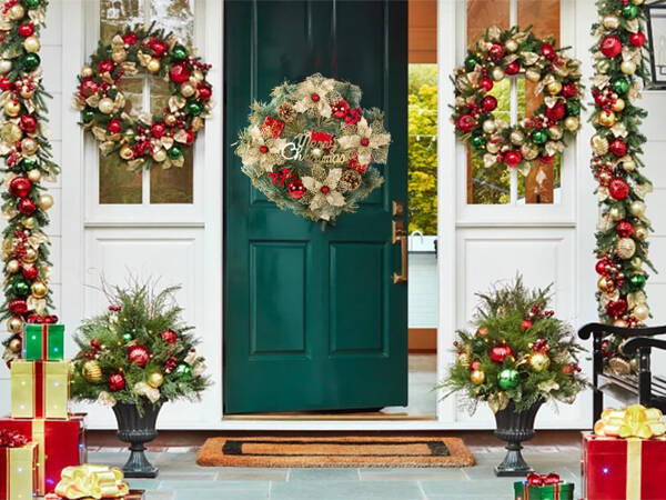 Christmas decorations garland door decoration wall decoration christmas decorations