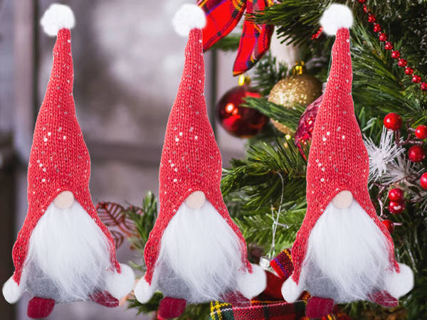 Christmas gnome christmas gnome under christmas tree