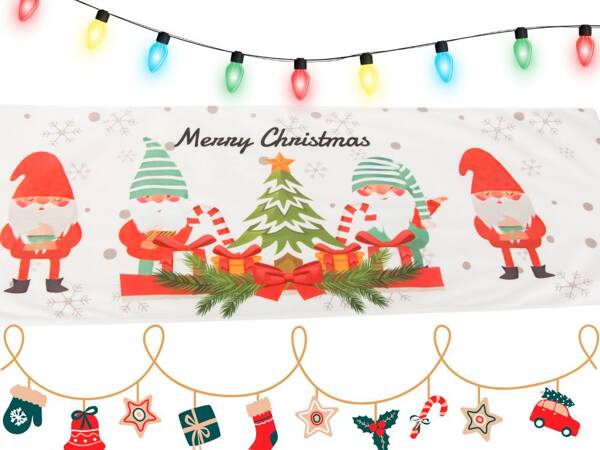 Christmas table runner christmas tablecloth christmas eve 205x35cm