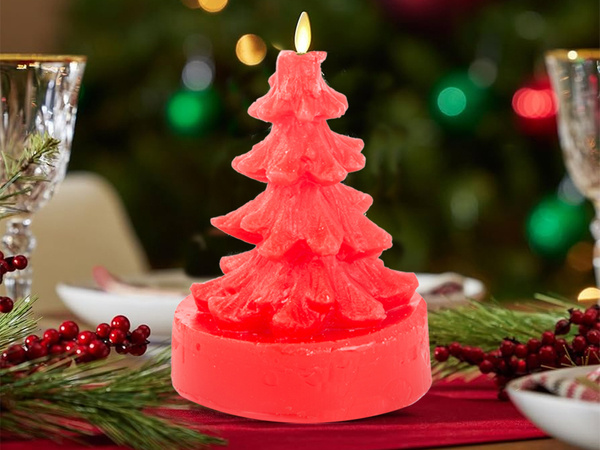 Christmas tree scented candle christmas scented candle