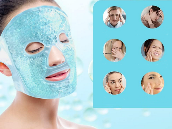 Cooling cooling face mask warming relx eye pack gel
