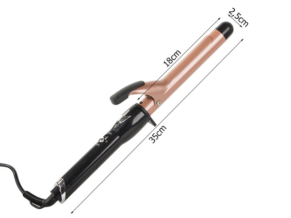 Curling iron curling hair curl temperature control