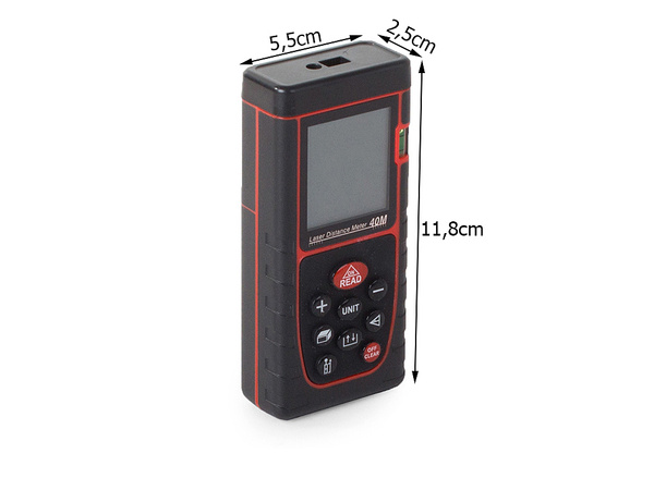 Digital laser distance meter 40m