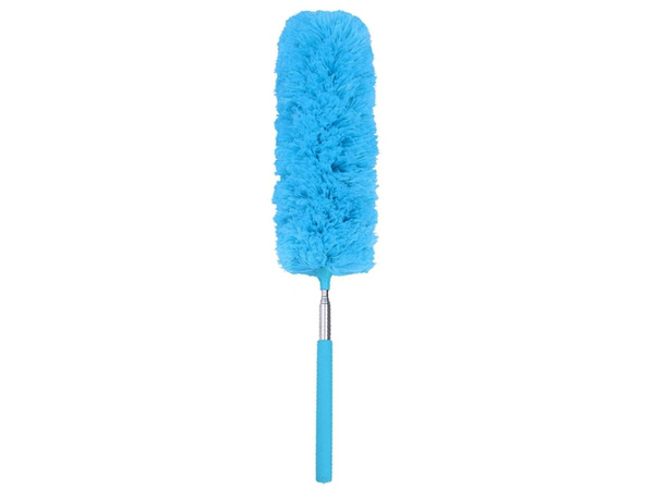 Dirt broom brush telescopic long folding duster