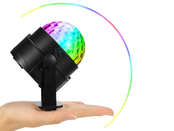 Disco ball led spotlight rgb projector