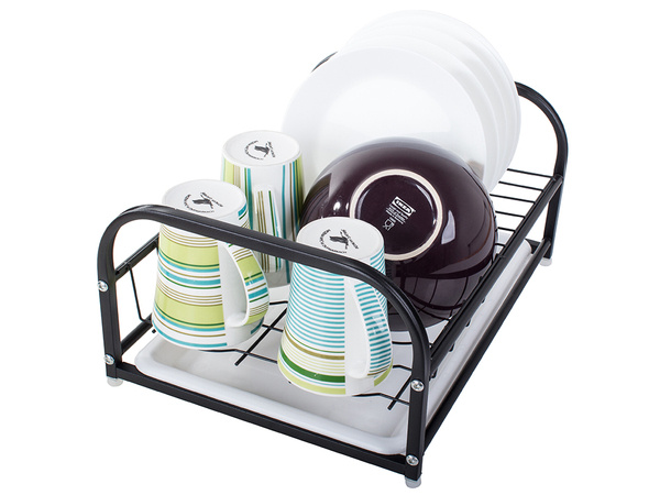 Dish drainer stand mixer metal tray