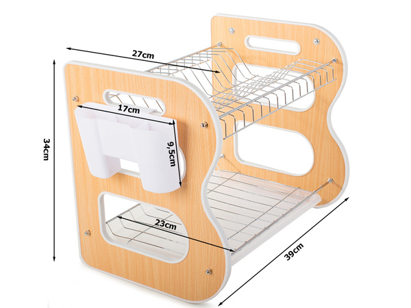 Dishwasher dryer stand mixer double-deck drainer