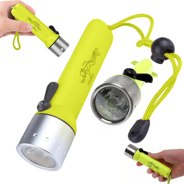 Diving torch waterproof cree led 50m