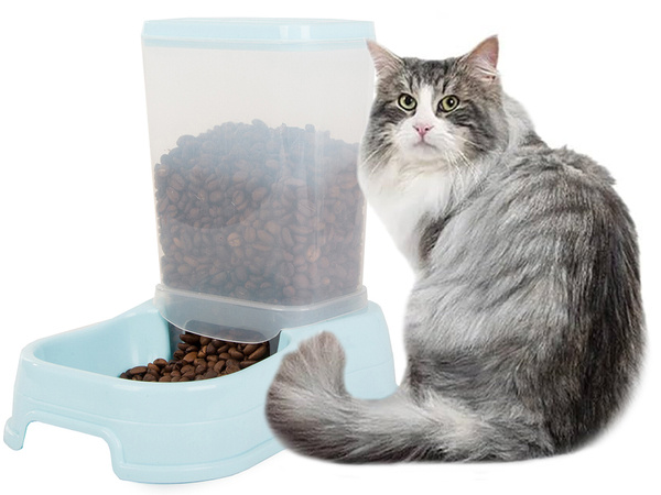 Dog food dispenser cat food bowl automatic