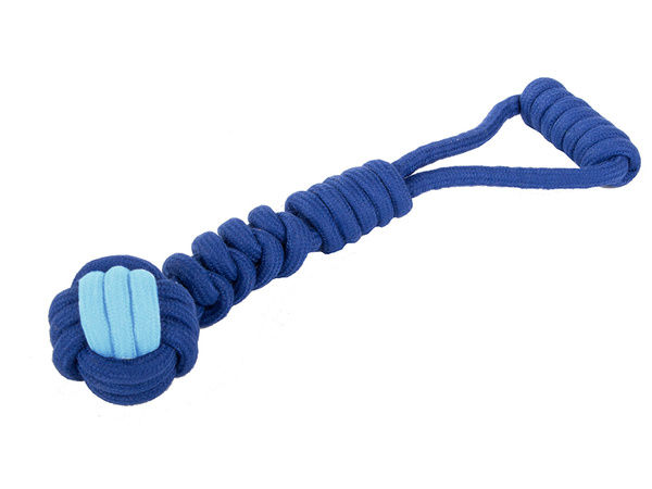 Dog toy chew tug rope strong long