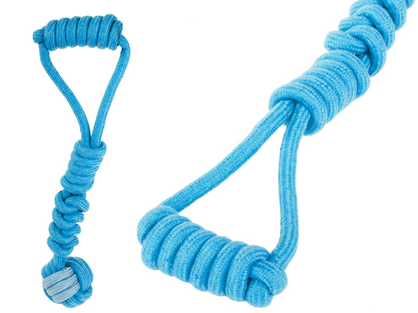 Dog toy chew tug rope strong long