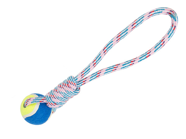 Dog toy toy tug rope strong ball