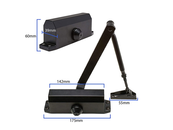 Door closer for external doors 65kg