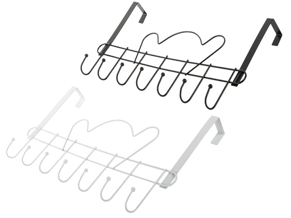 Door hanger clothes hooks towel hangers non-invasive 7 hooks
