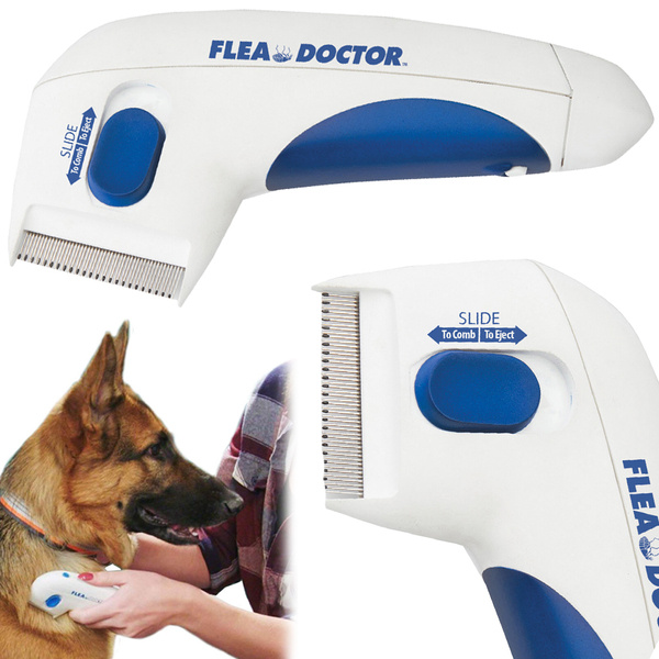Electric flea comb dense for dog cat