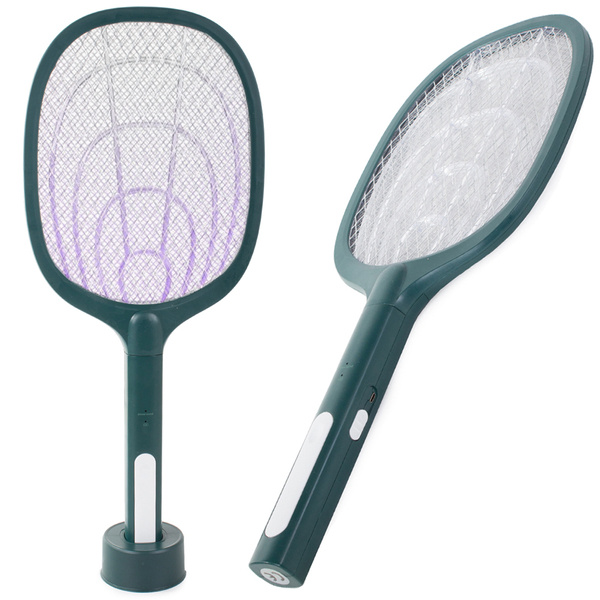 Electric fly swatter insect pouch uv lamp