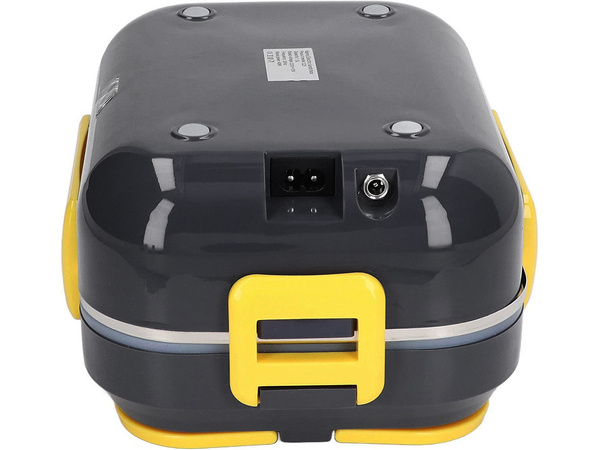 Electric lunchbox heated container for work truck lunches