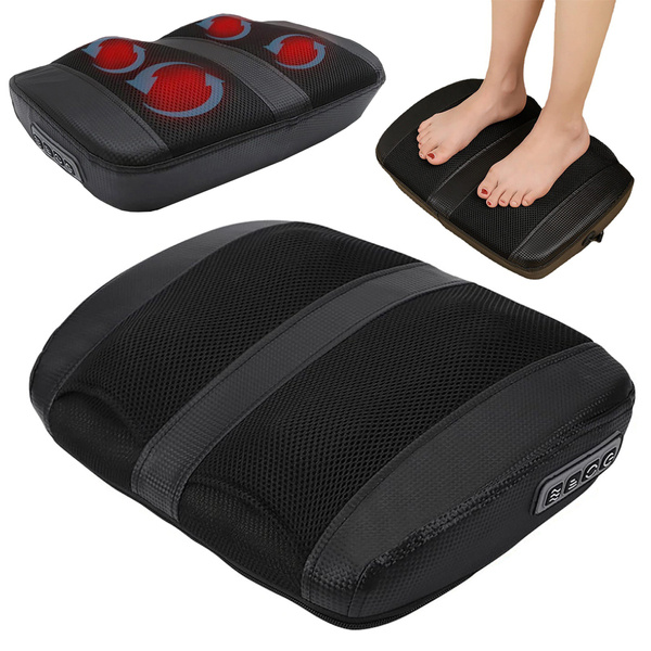 Electric shiatsu foot massager relax warming