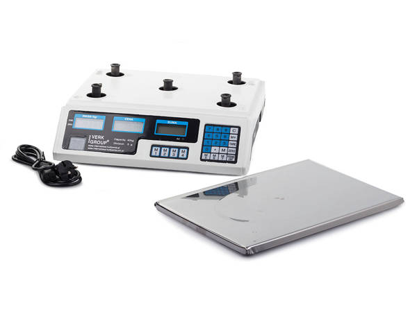 Electronic calculating store weights 40kg/2g