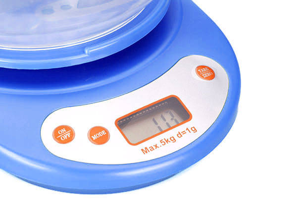 Electronic kitchen scales with bowl 5kg lcd