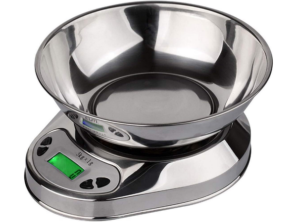 Electronic kitchen waiter with 5kg/1g digital precision metal balances