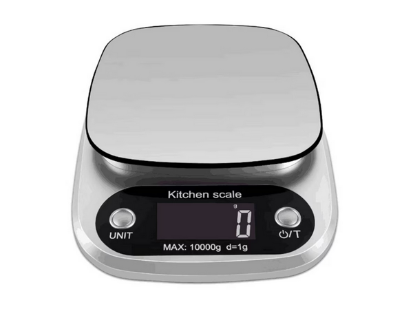 Electronic kitchen weights lcd household accurate precision up to 10kg 1g