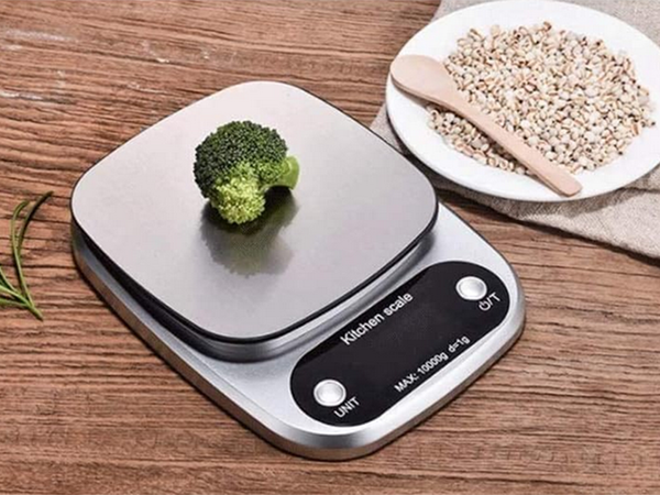 Electronic kitchen weights lcd household accurate precision up to 10kg 1g